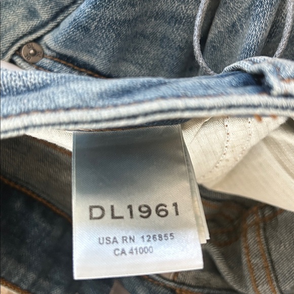 DL1961 NWT Emma Low-Rise Skinny Claiborne Blue Denim Jeans Pants **Size 25* 🌸🌸 - Picture 7 of 8